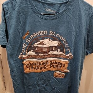 Disney Teal Frozen Wandering Oaken's T-Shirt